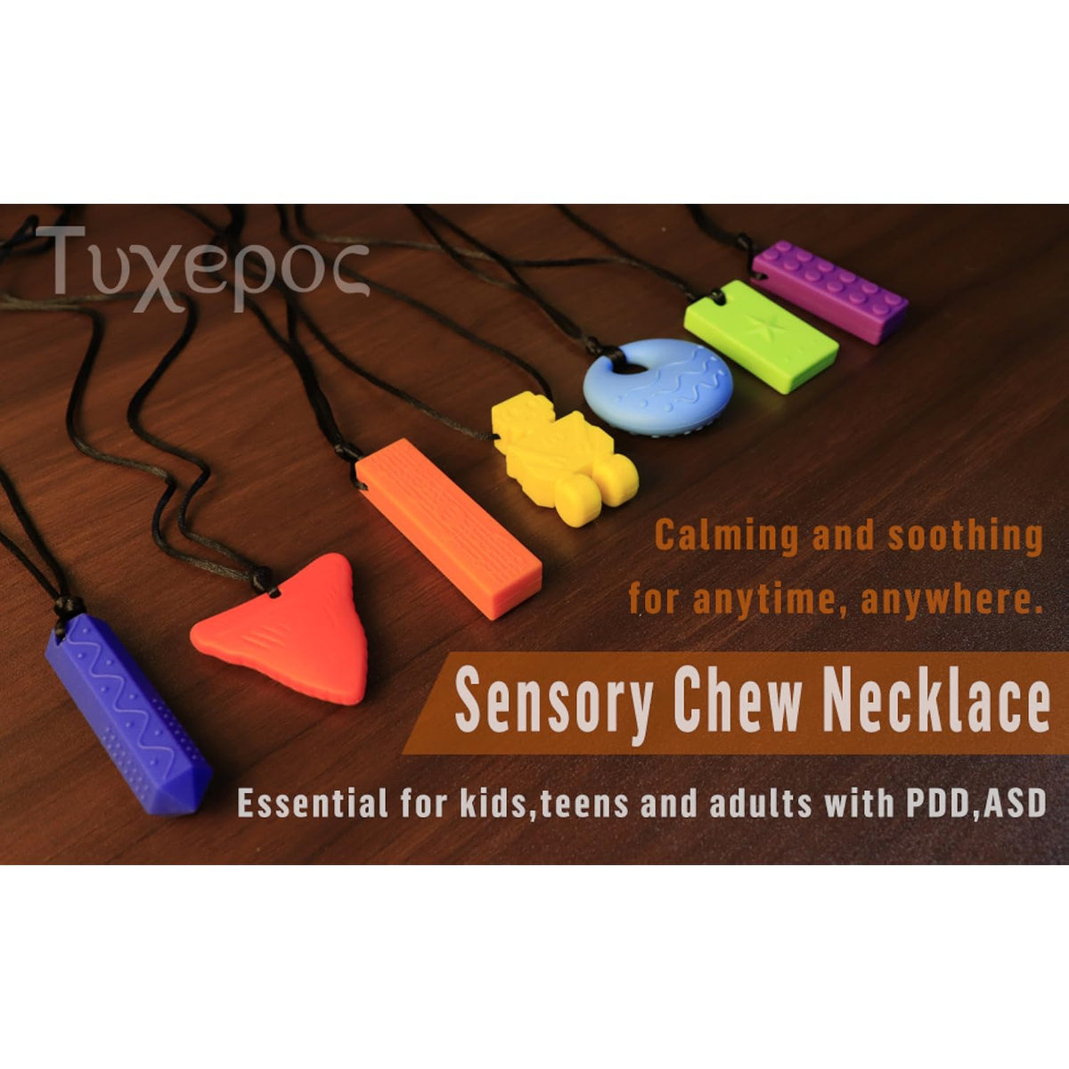 Silicone Pendant Necklace,