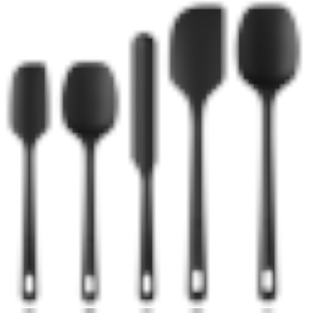 5 Pieces Silicone Spatula Set
