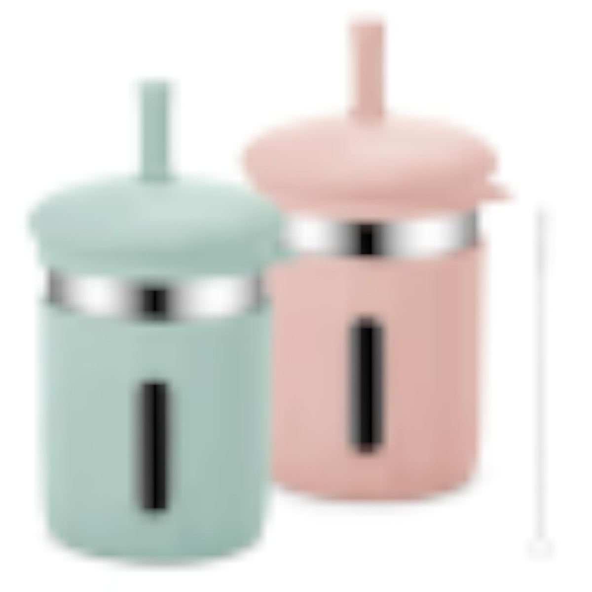 Kids Cups with Straws and Lids