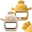 Baby Teething Toy Silicone Teething Mitten for Babies Over 3 Months