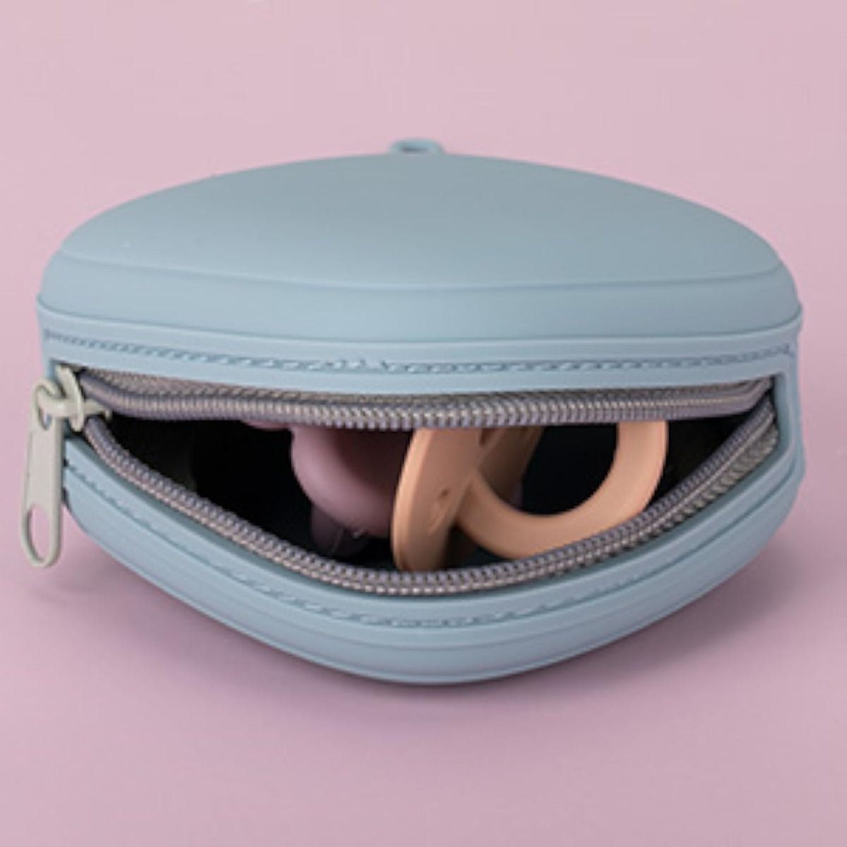 2 Pack Silicone Pacifier Holder Case