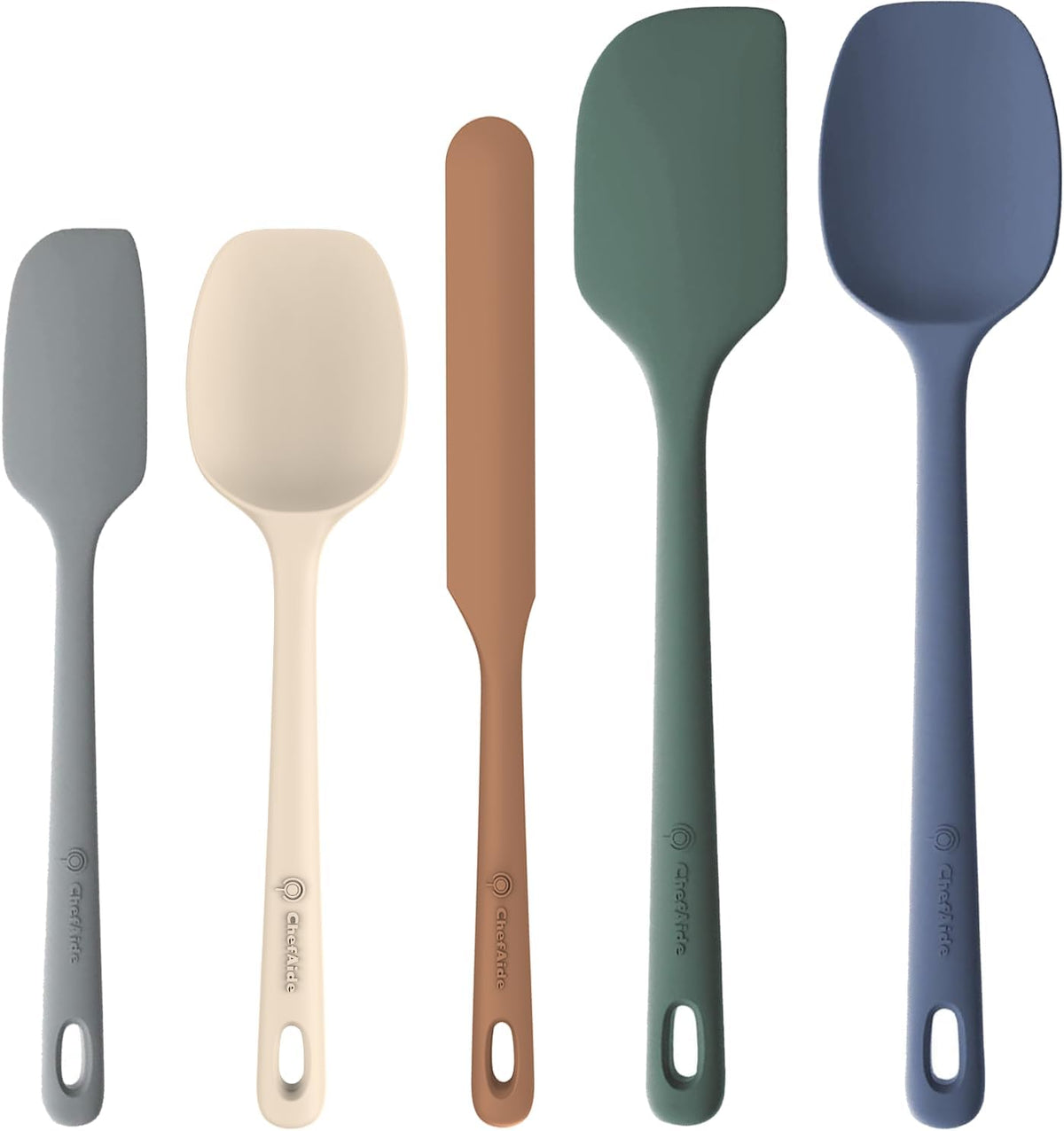 5 Pieces Silicone Spatula Set for OEM wholesale orders
