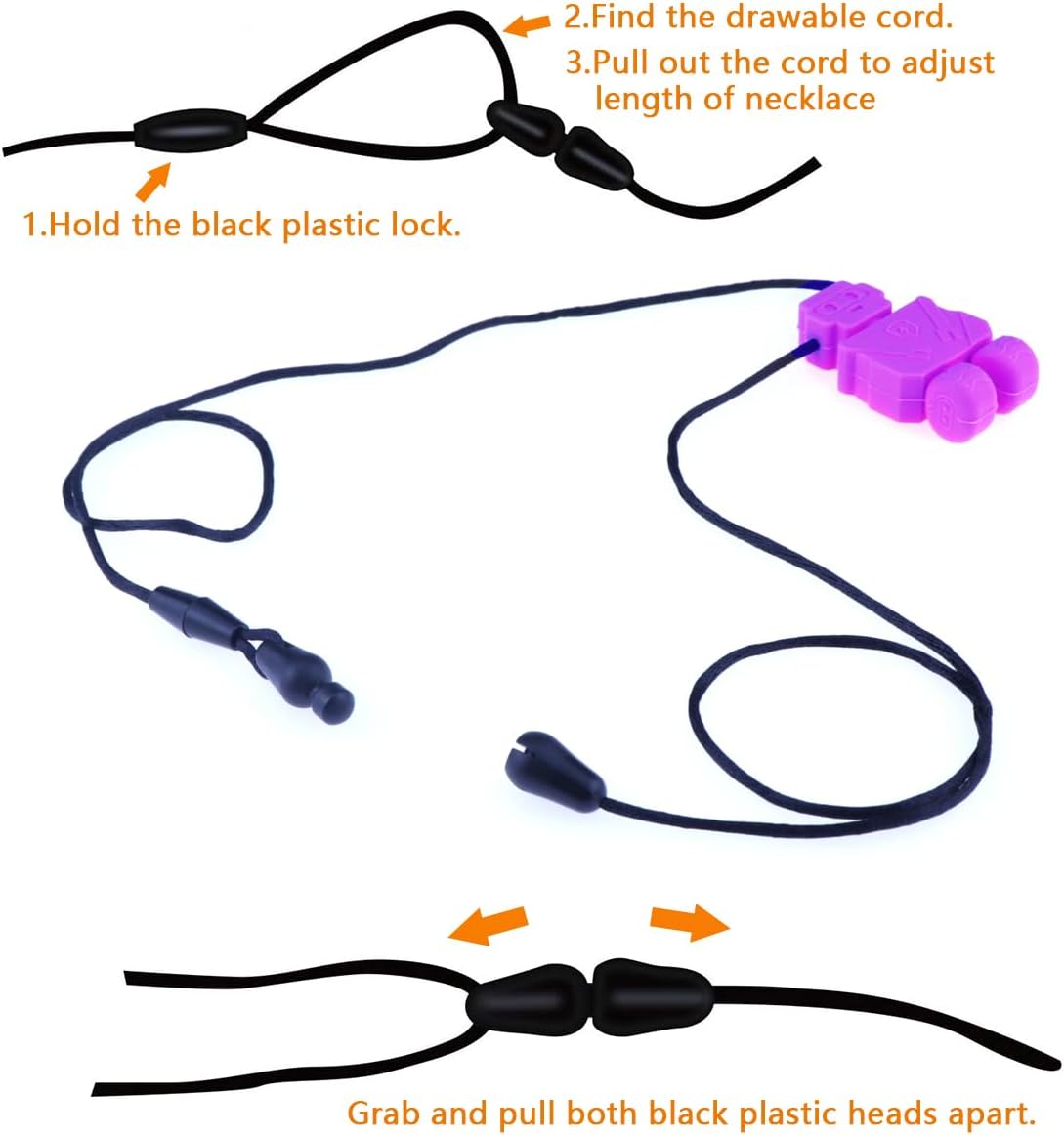 Silicone Pendant Necklace,