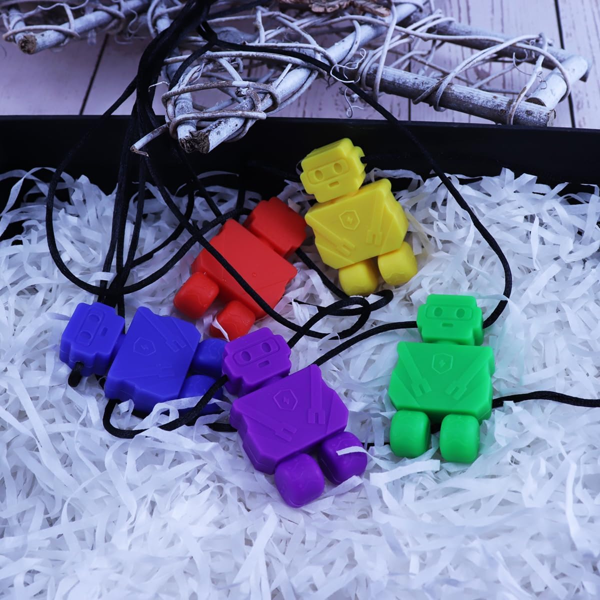 Silicone Pendant Necklace,