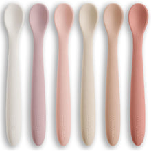 Comfy Cubs Silicone Baby Spoons Set 6-Pack