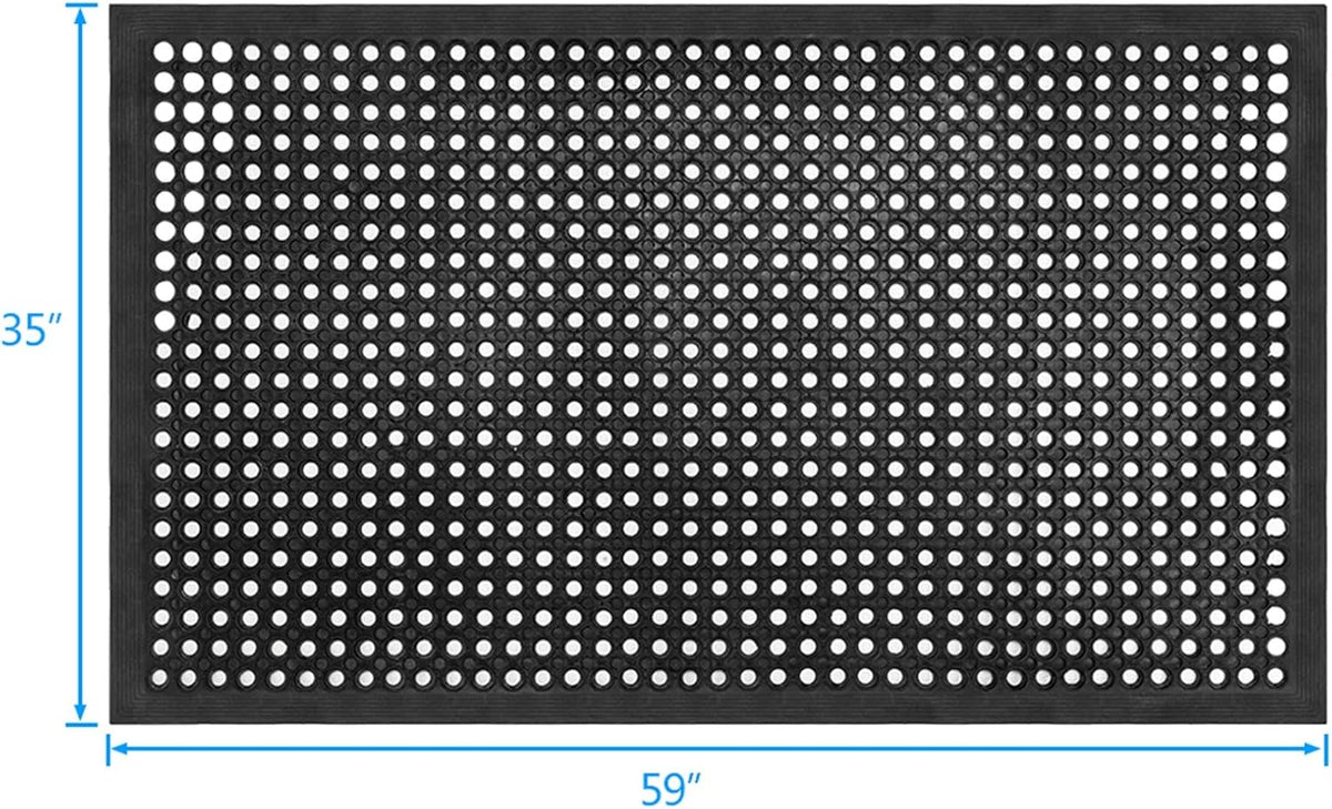 Outdoor Rubber Floor 60 x 35 H