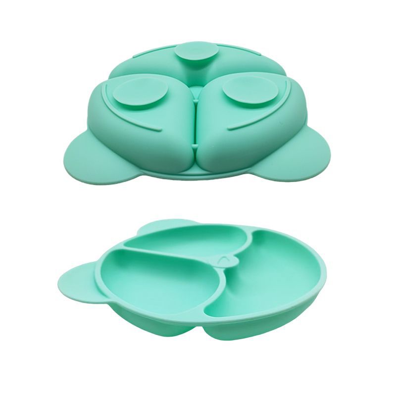 Silicone Dinner Plate Baby Tableware Set