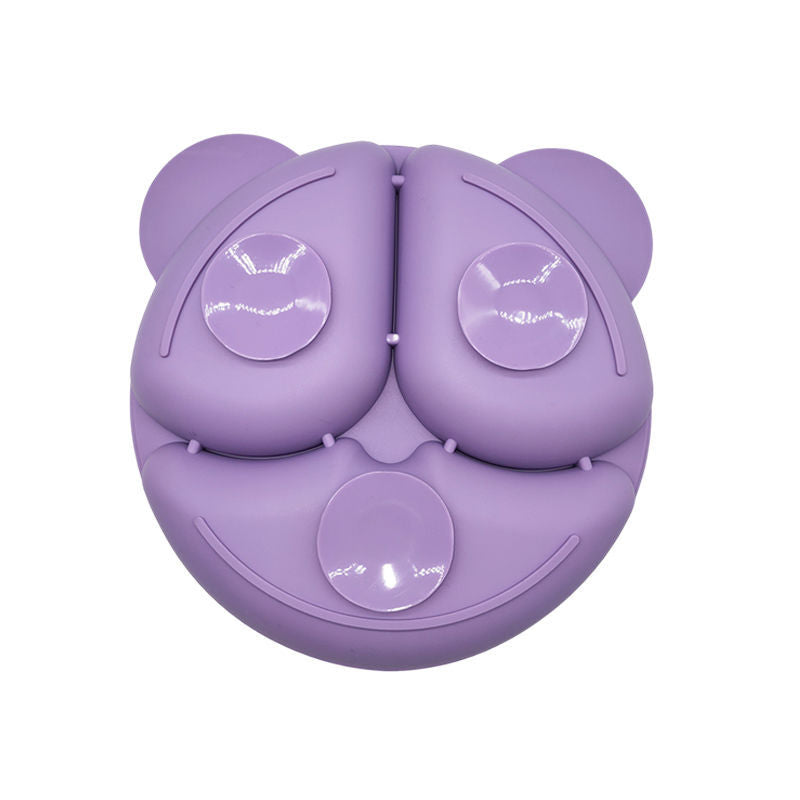 Silicone Dinner Plate Baby Tableware Set