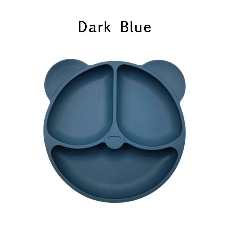 Silicone Dinner Plate Baby Tableware Set
