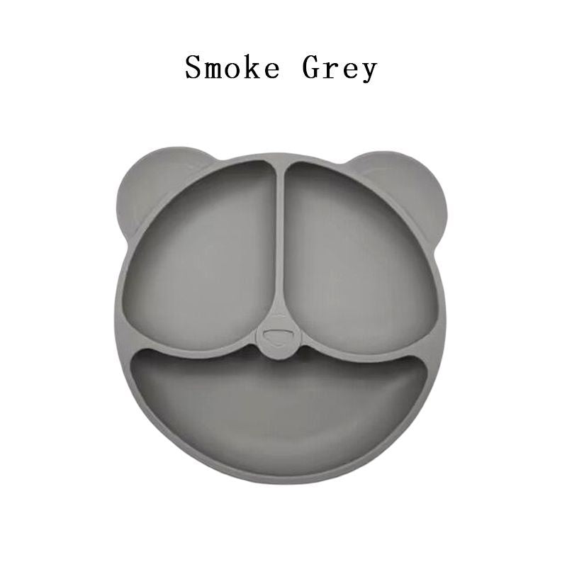 Silicone Dinner Plate Baby Tableware Set