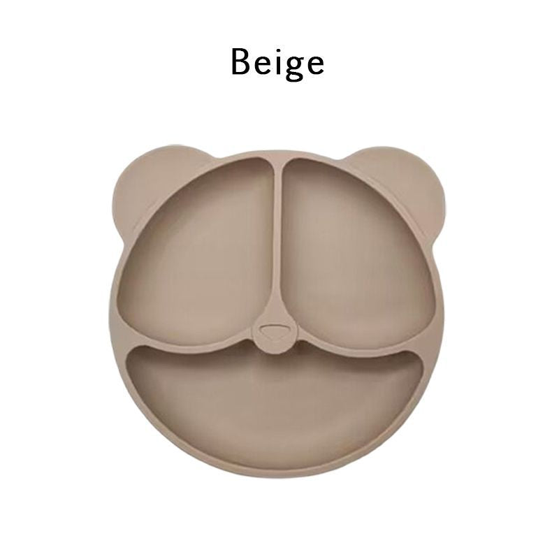 Silicone Dinner Plate Baby Tableware Set
