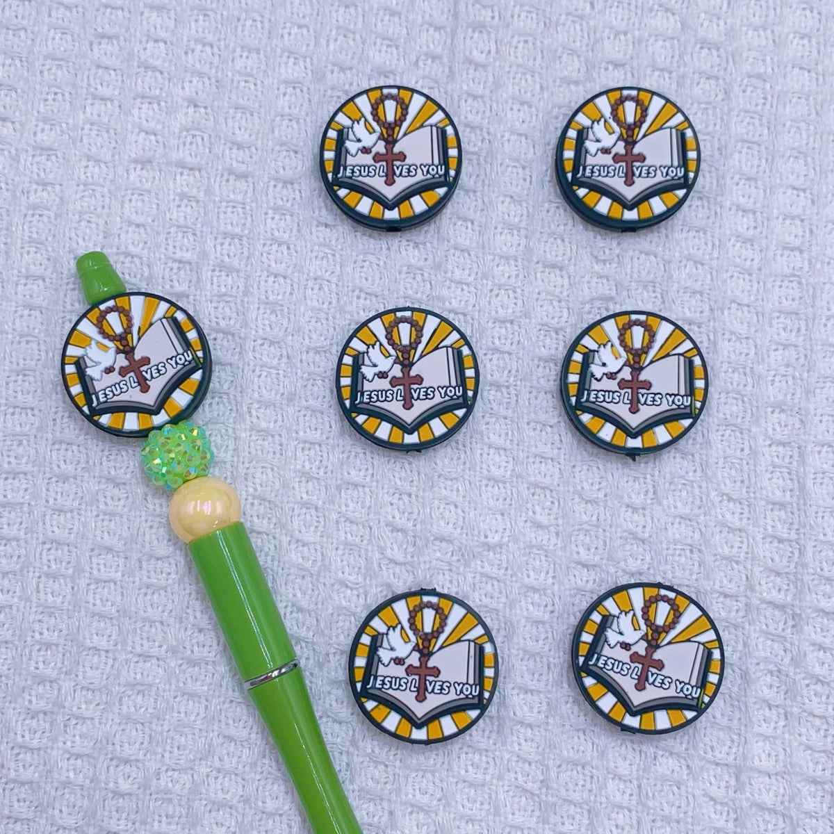 silicone cartoon beads