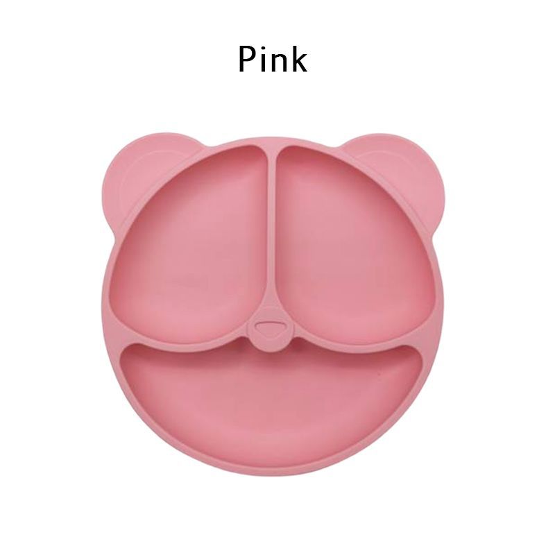 Silicone Dinner Plate Baby Tableware Set