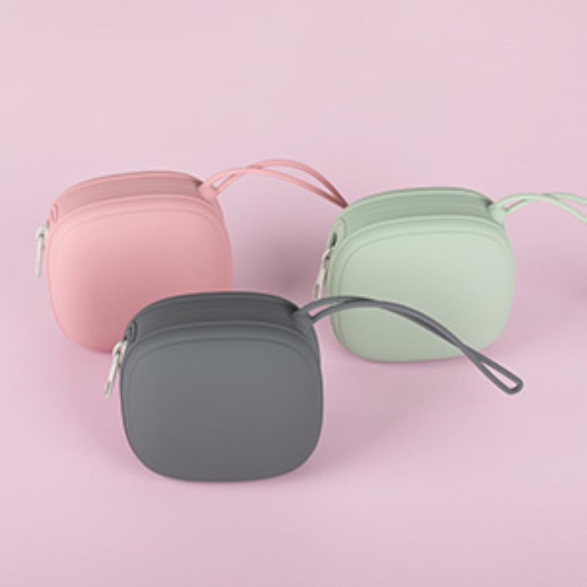 2 Pack Silicone Pacifier Holder Case