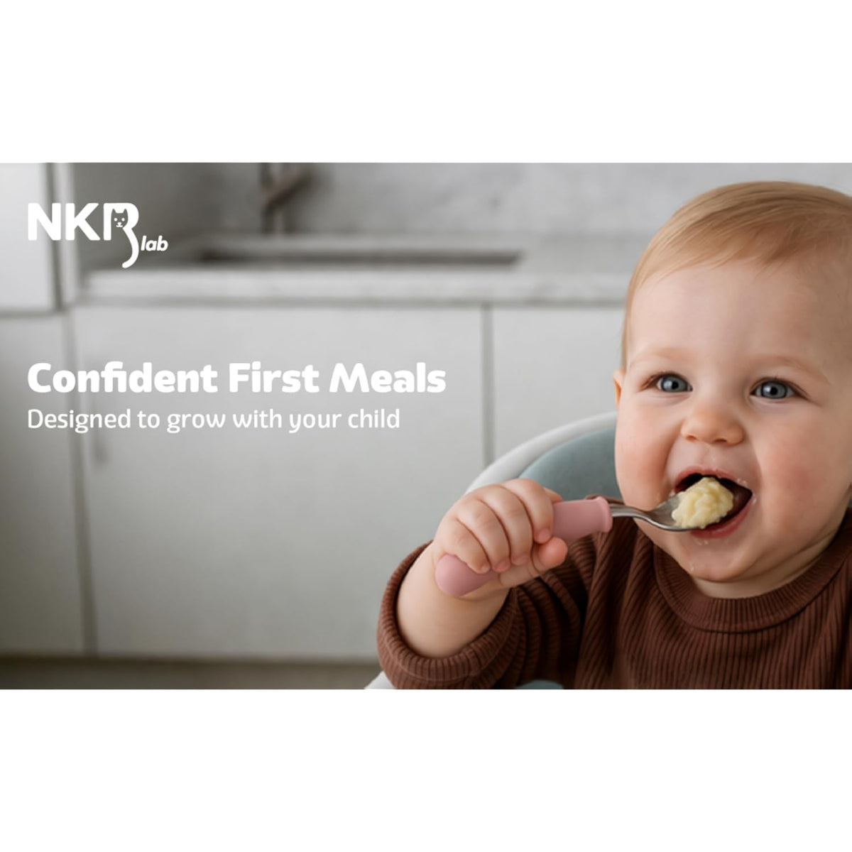 Stainless Steel Toddler Plates with Suction – 4 Pack
