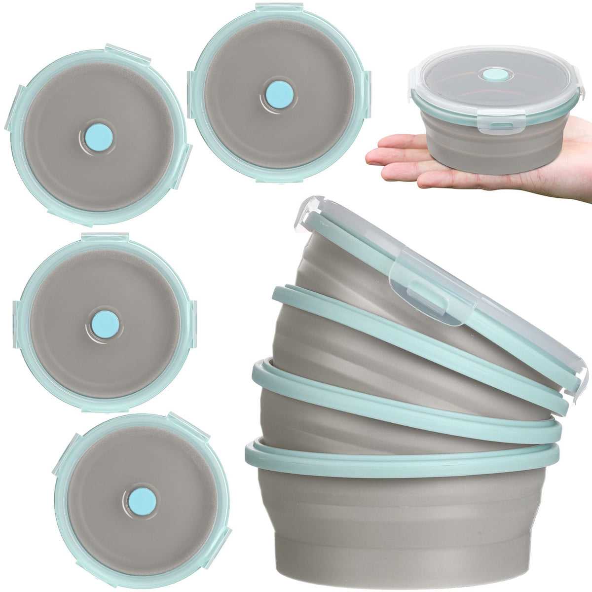 Silicone Collapsible Camping Bowl for OEM wholesale orders