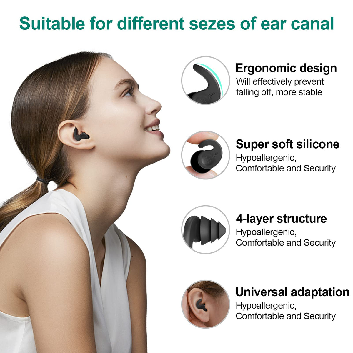 Silicone Waterproof Plug Set