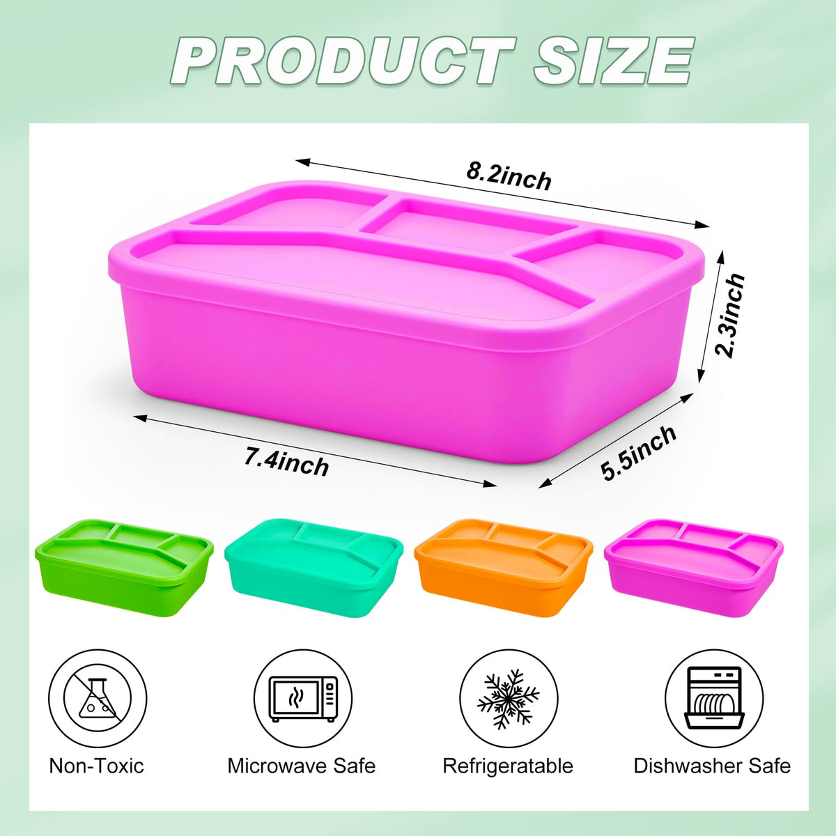Silicone Collapsible Lunch Box