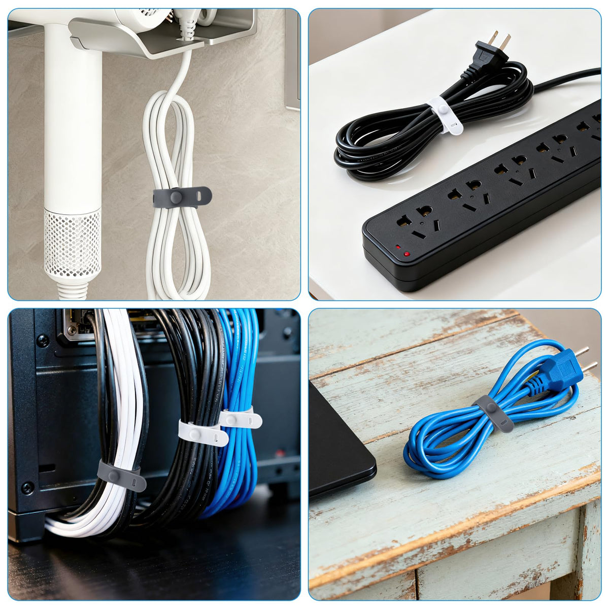 Reusable Silicone Cable Ties