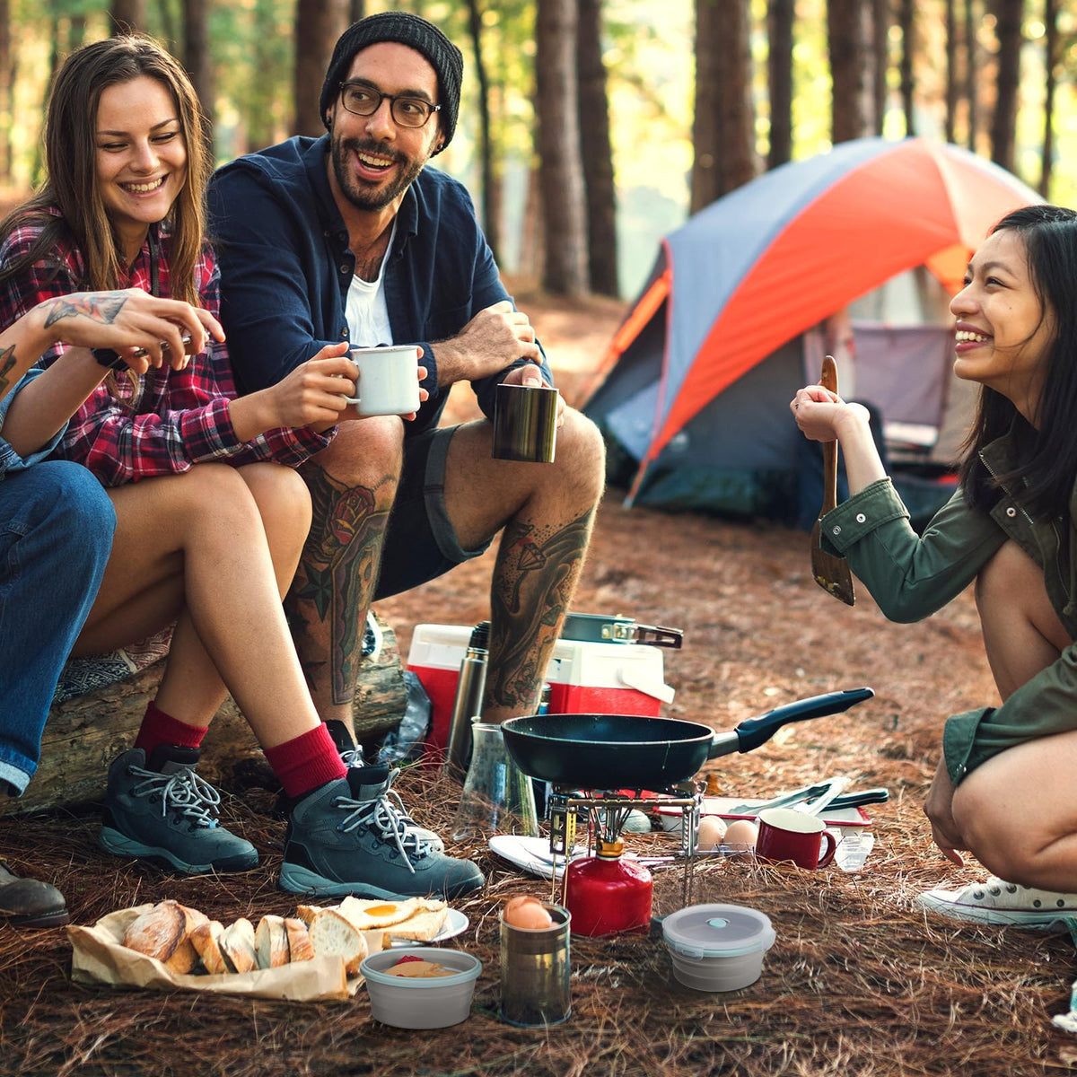 Silicone Collapsible Camping Bowl – product detail 4