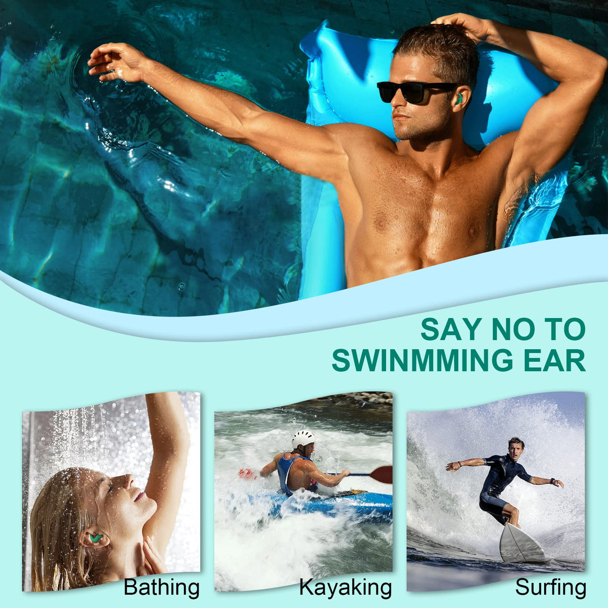 Silicone Waterproof Plug Set