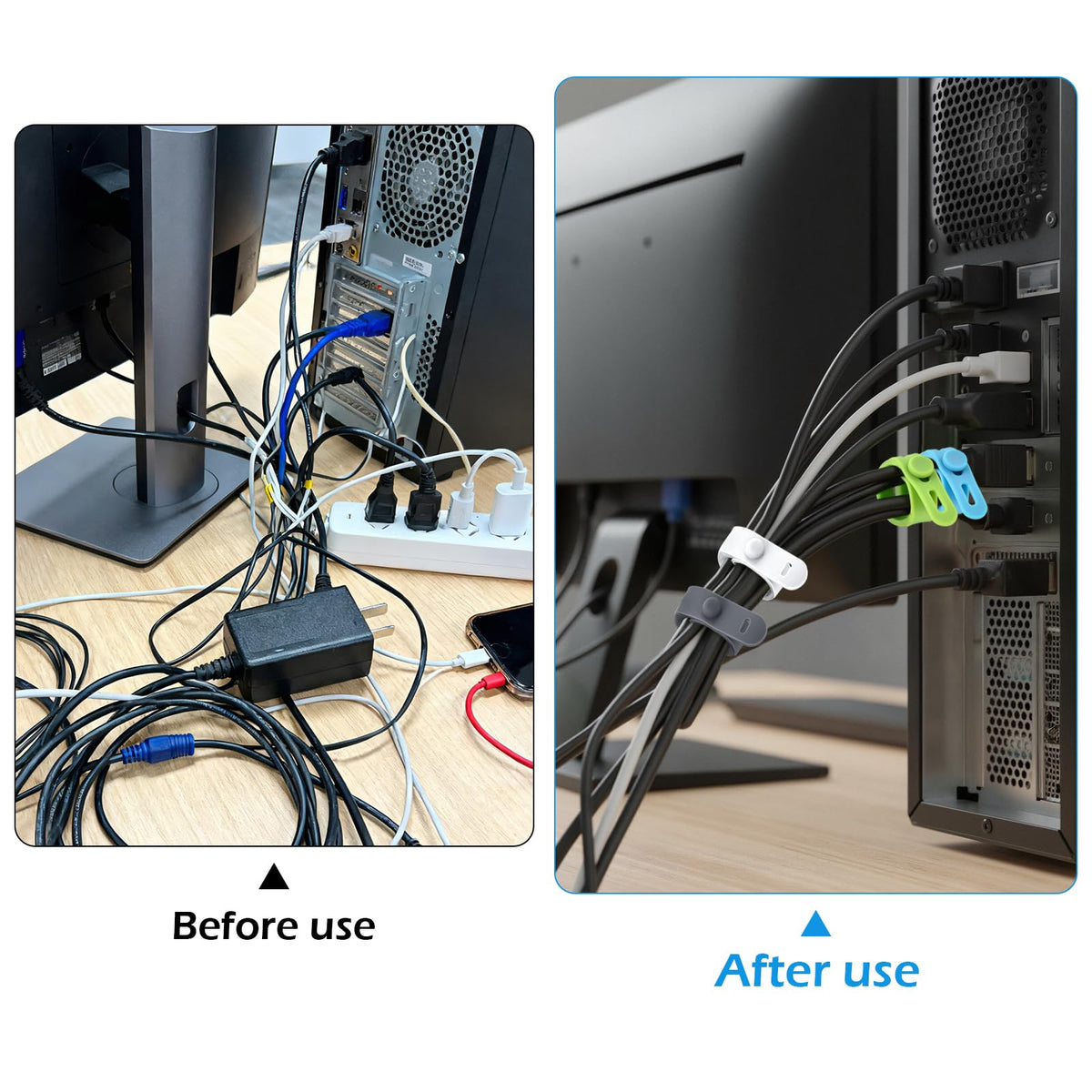 Reusable Silicone Cable Ties