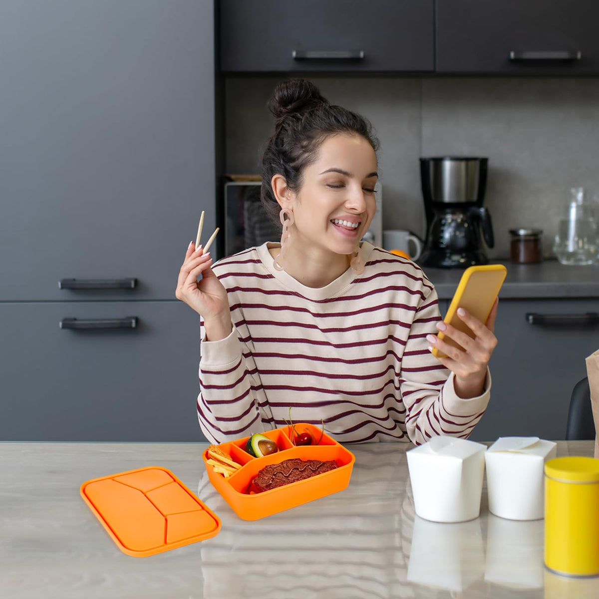 Silicone Collapsible Lunch Box