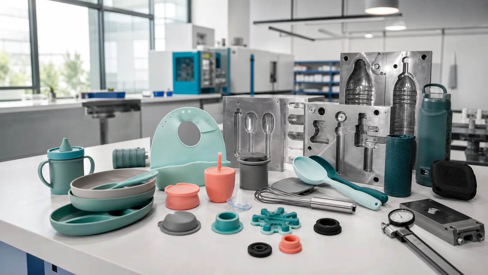Custom silicone products, molds and inspection tools